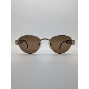 Fendi Vintage Gold Oval Sunglasses SL7034 – Tortoise & Gold – Excellent Used